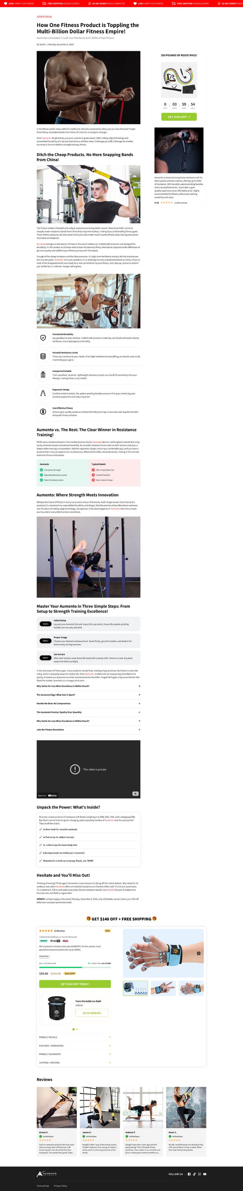 advertorial combo api