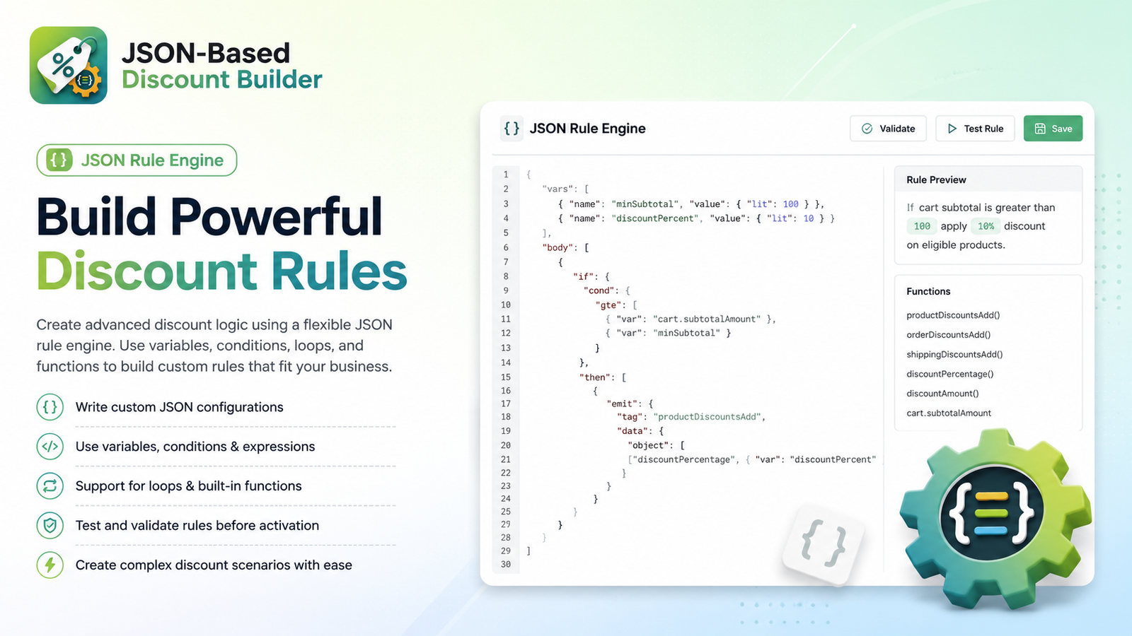 JSON Rule Engine