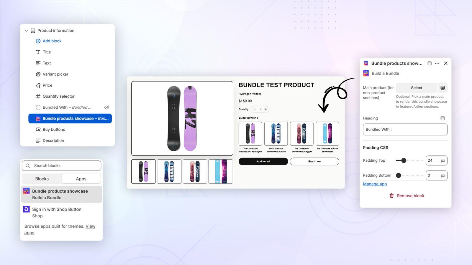 Product Page Widget