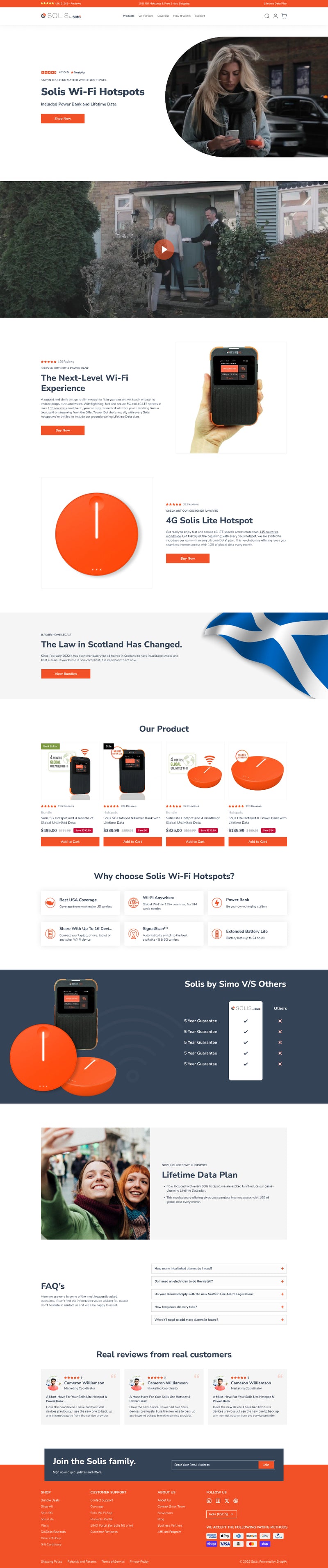 Landing Page