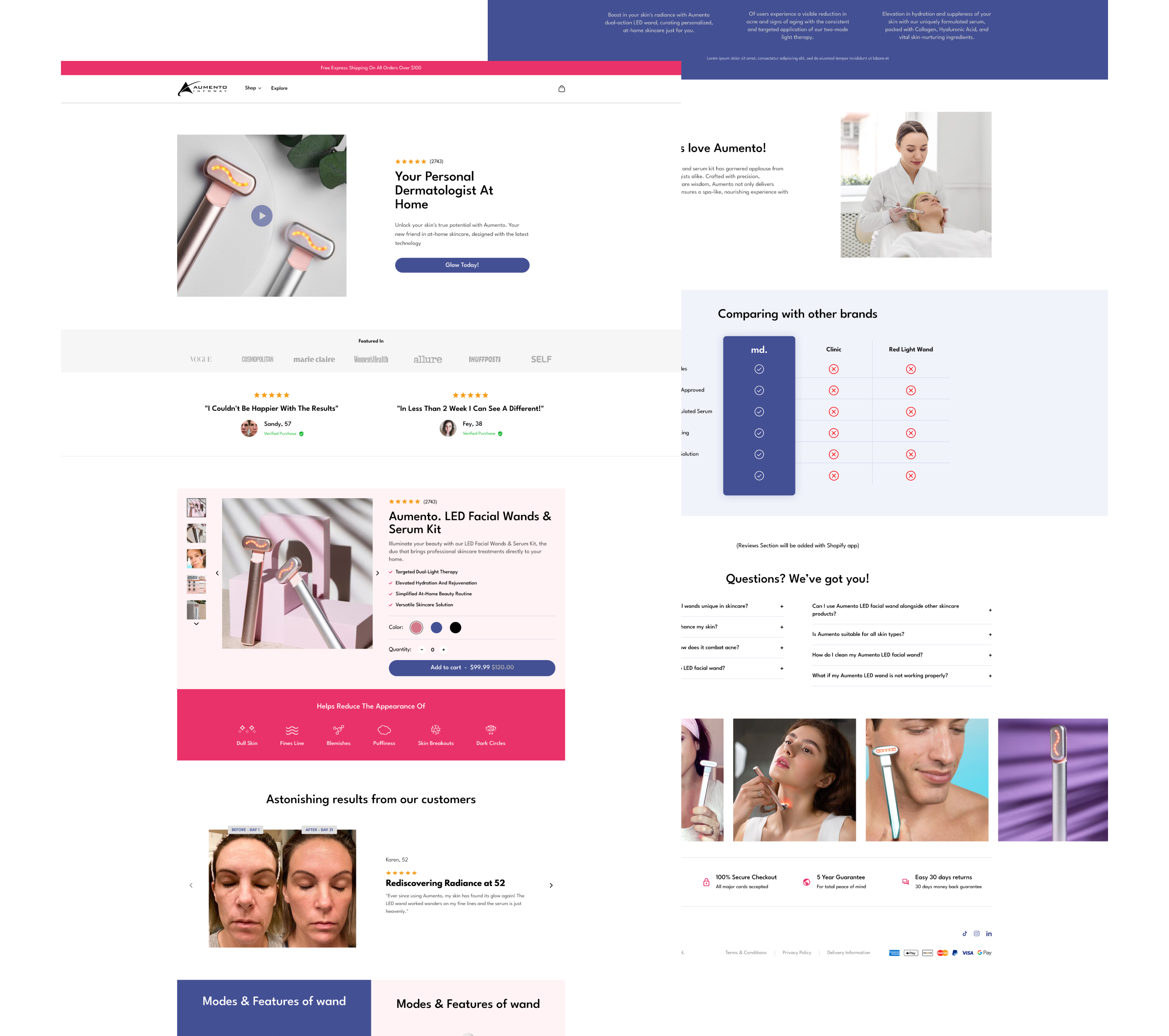 Shopify Landing banner